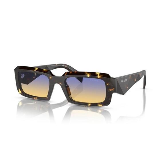 PRADA | NEW | 27ZS | 27ZS 16O50E | BLACK MALT TORTOISE | BLUE | YELLOW - Picture 1 of 1